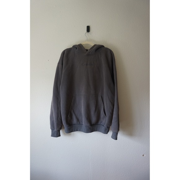 Comfrt Other - Comfrt Signature Hoodie Cotton Blend Oversized Streetwear Charcoal Gray sz Large